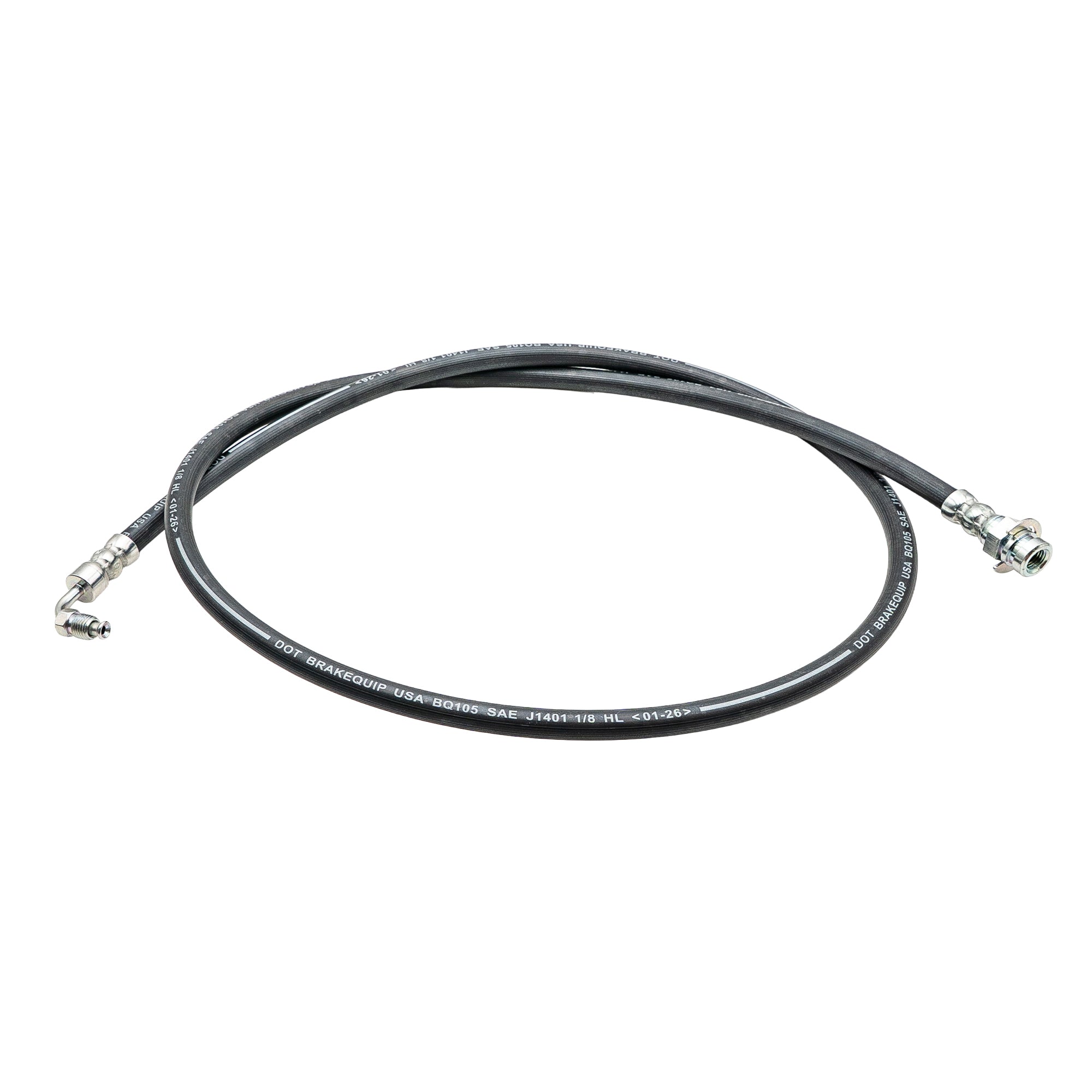 Bludot 50" Trailer Brake Hose - 90 Degree Swivel Fitting