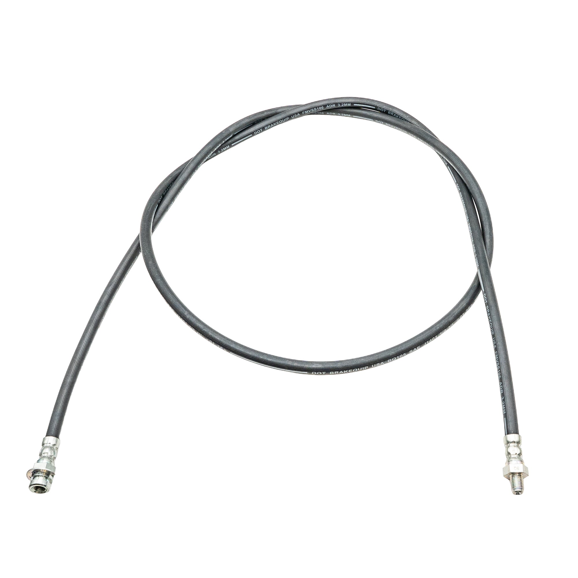 Bludot 75" Trailer Hydraulic Brake Hose - Male-to-Female
