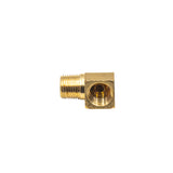 Bludot 1/8 NPT x 3/16" IF 90-Degree Elbow Adapter for Trailer Brake