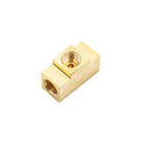 Bludot 3/16" Inverted Flare Union Tee for Trailer Brake Lines