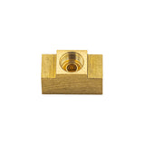 Bludot 3/16" Inverted Flare Union Tee for Trailer Brake Lines