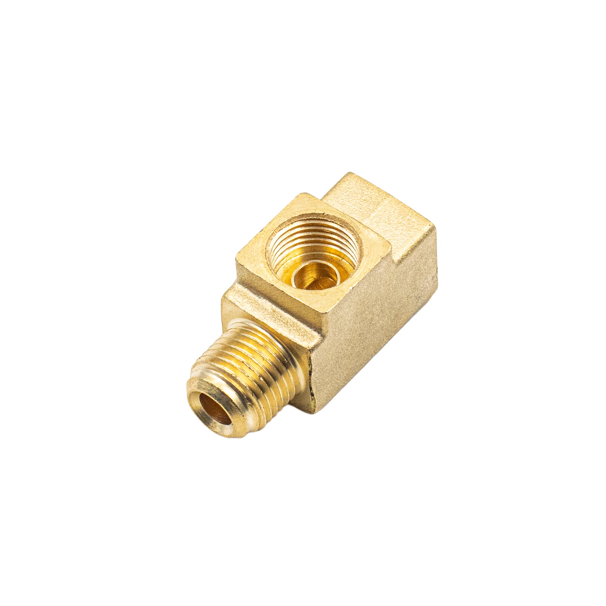 Bludot 1/4" x 1/4" x 1/4" Inverted Flare Adapter Tee for Trailer Brakes