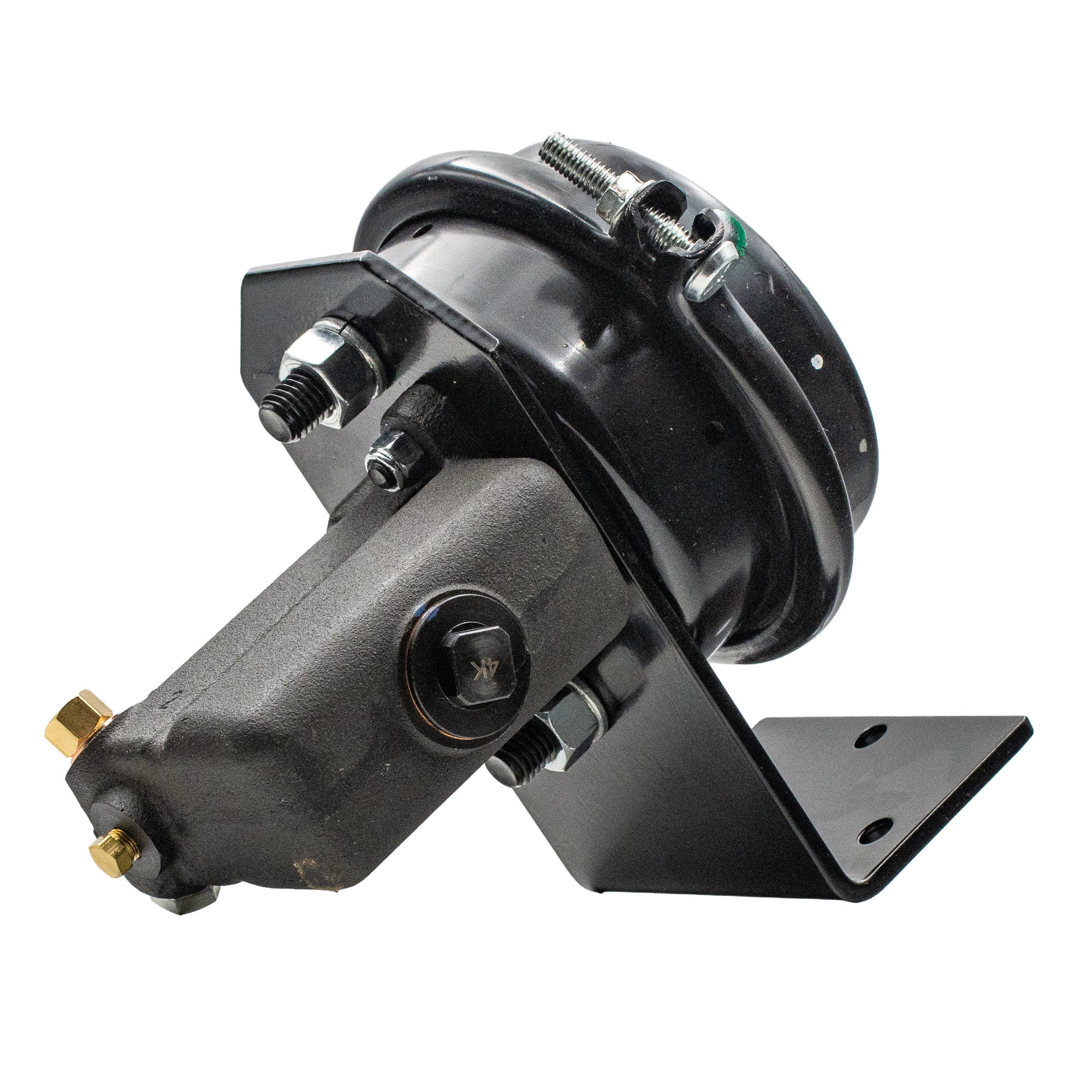 Bludot air-over-hydraulic brake booster for trailer brakes
