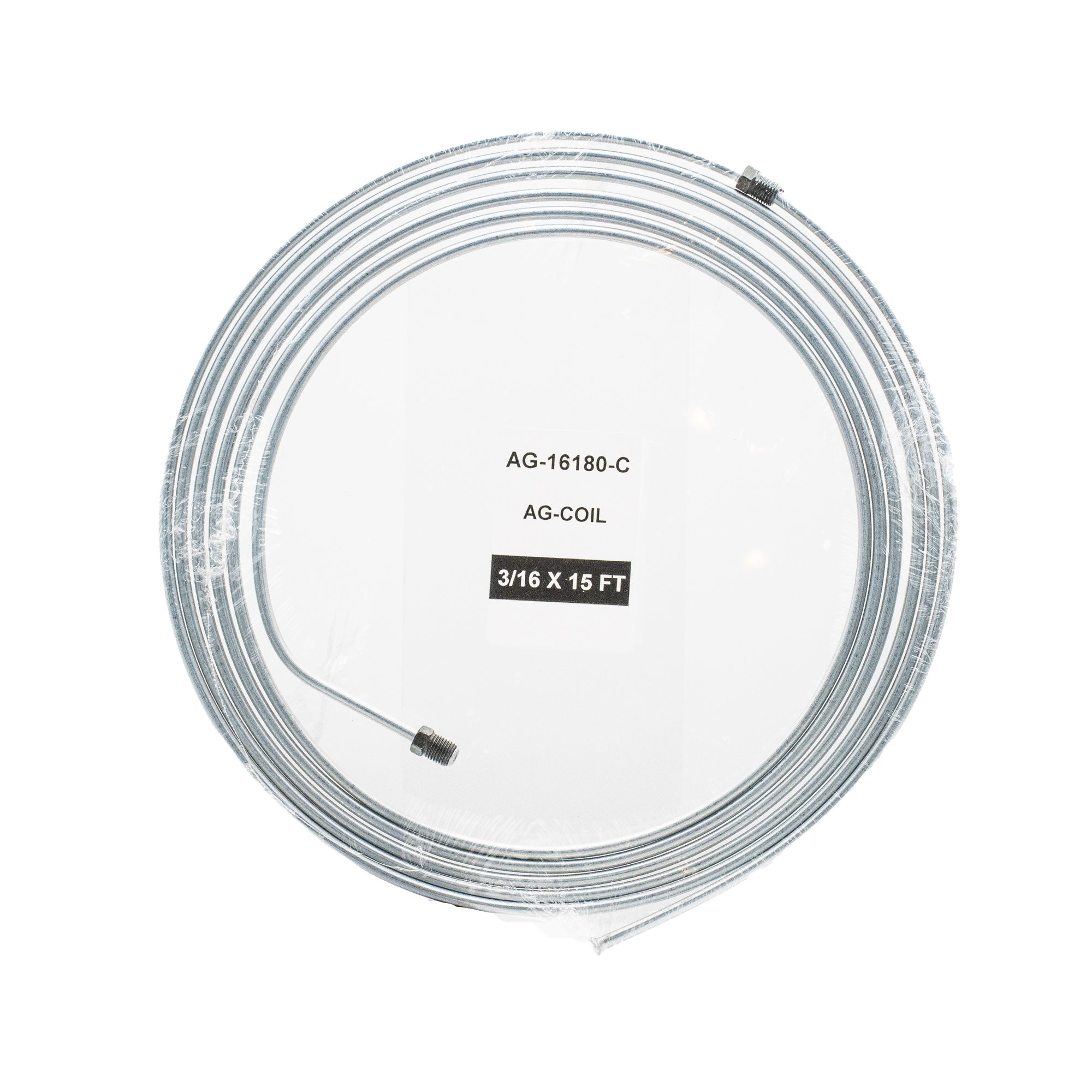 Bludot 3/16" Galvanized Trailer Brake Tubing Coil