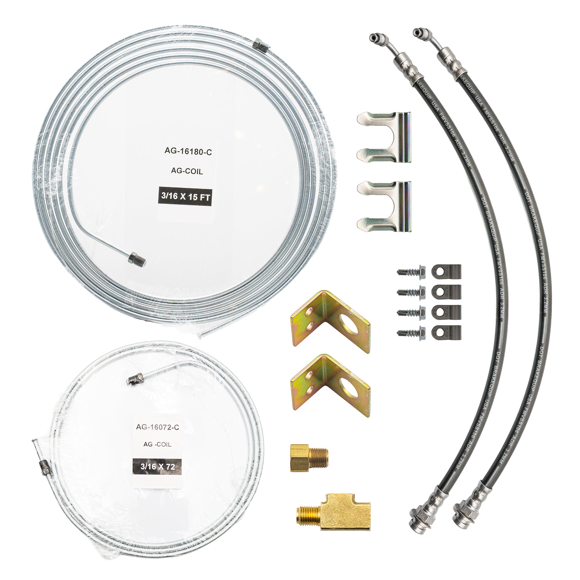 Bludot Hydraulic Brake Kit - Single Torsion Axle – AG-701-TR