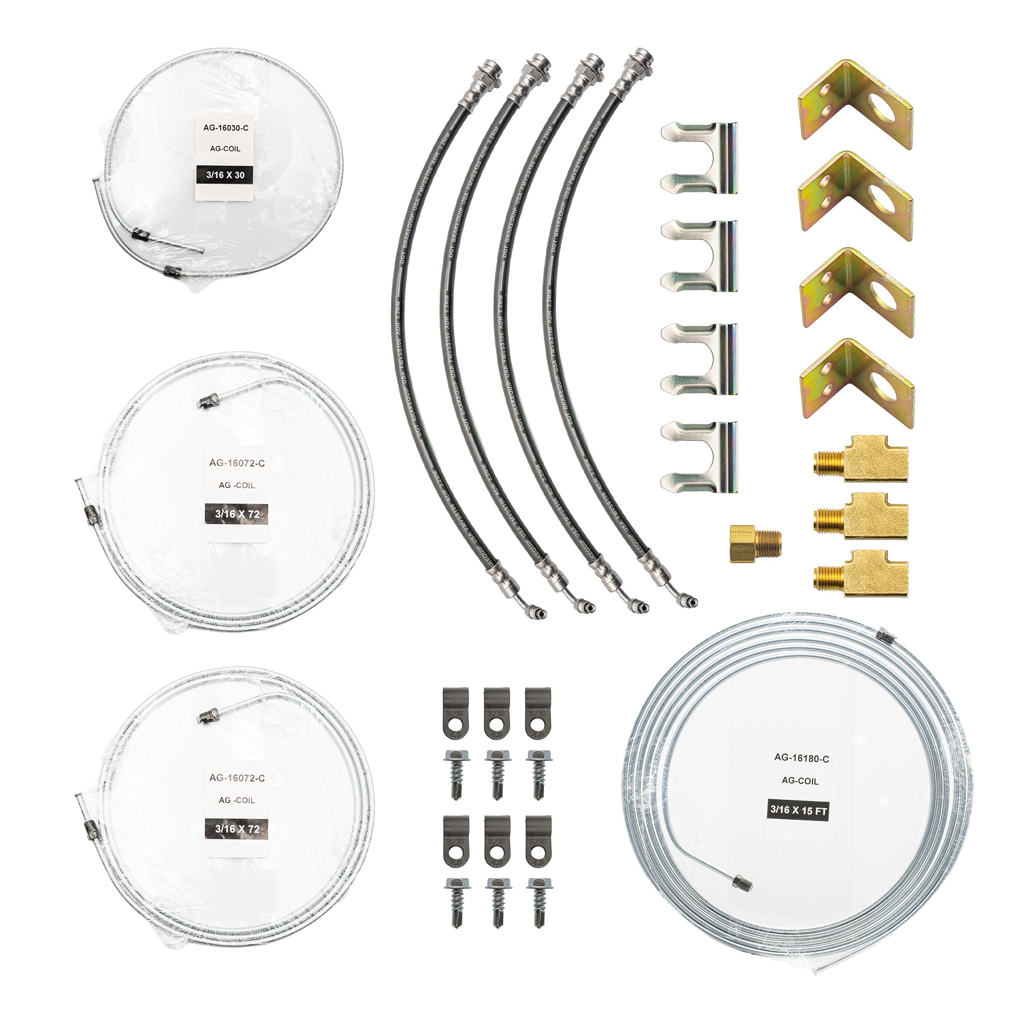 Bludot Hydraulic Brake Kit - Tandem Torsion Axle – AG-702-TR