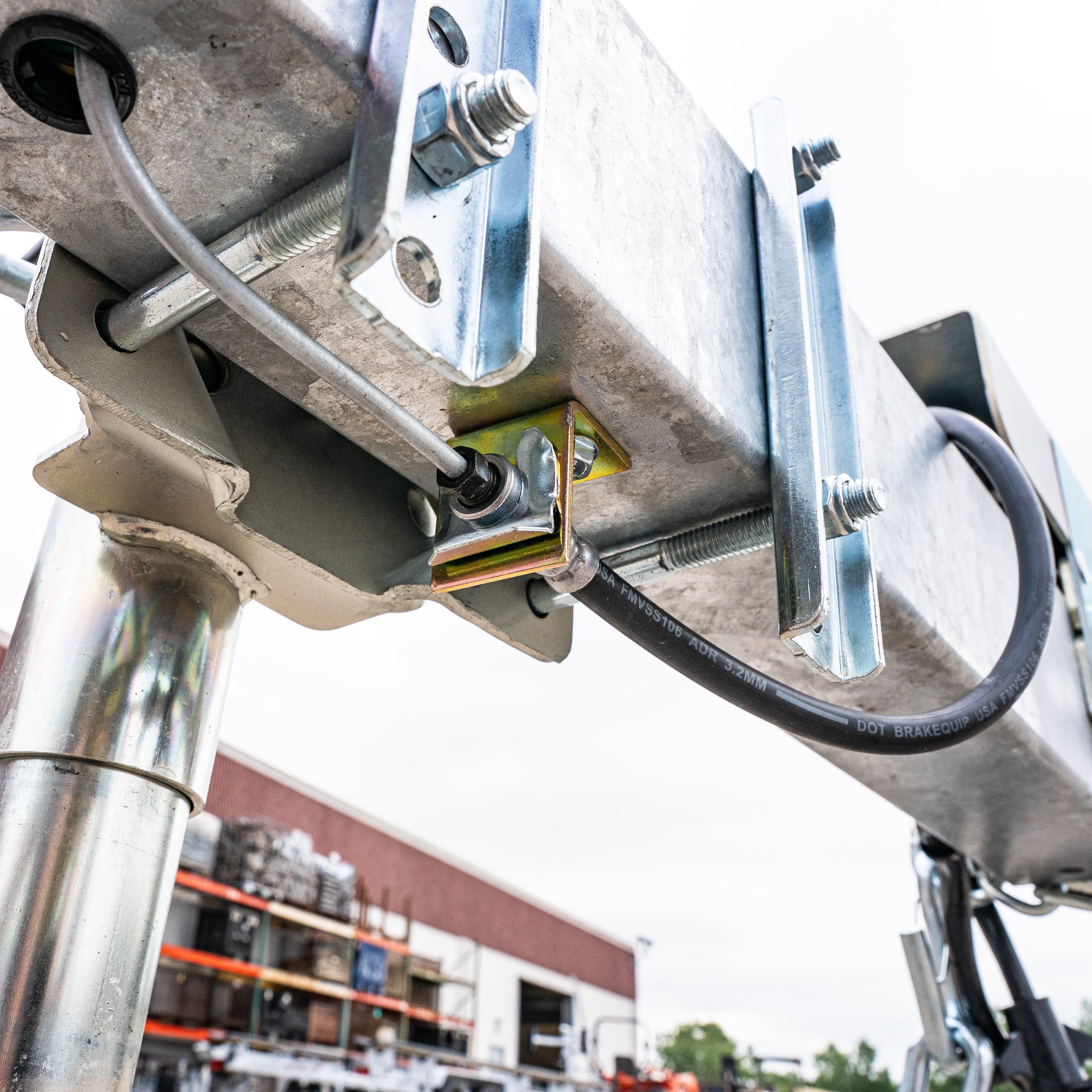 Bludot trailer brake manufacturing in Muskegon, Michigan