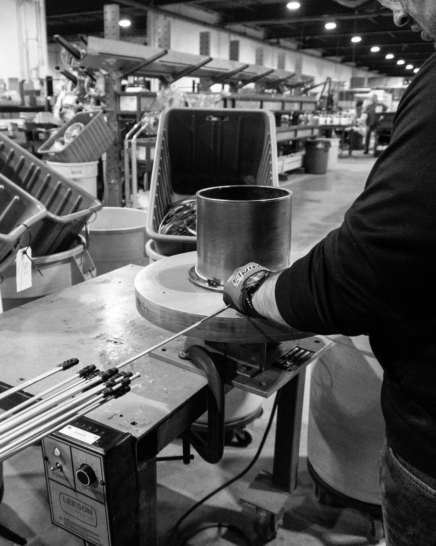 Bludot trailer brake manufacturing at the Muskegon, Michigan plant