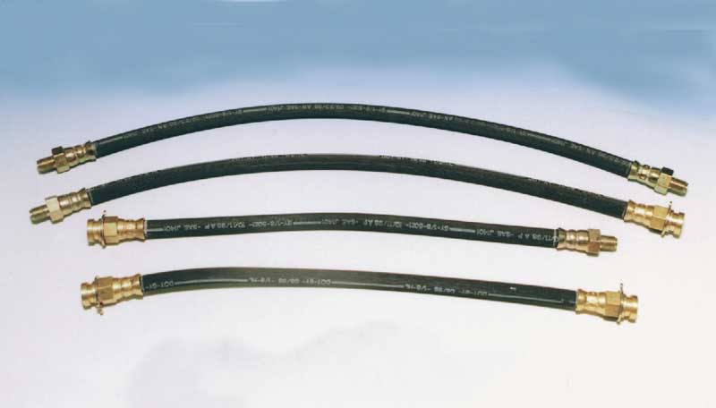 Bludot 24" Trailer Hydraulic Brake Hose - Male-to-Female (3/16")