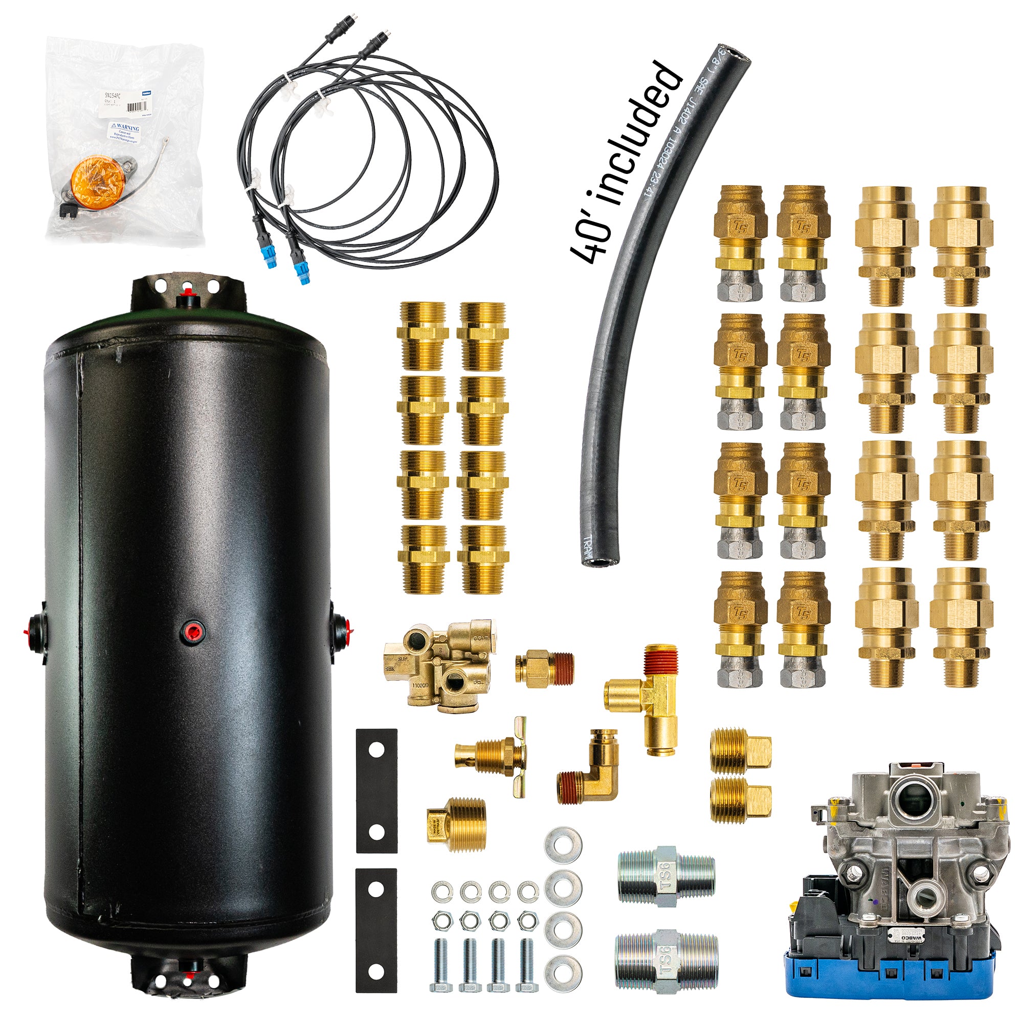 Bludot Straight Air ABS Trailer Brake Kit - 2S/1M – TA-7221B