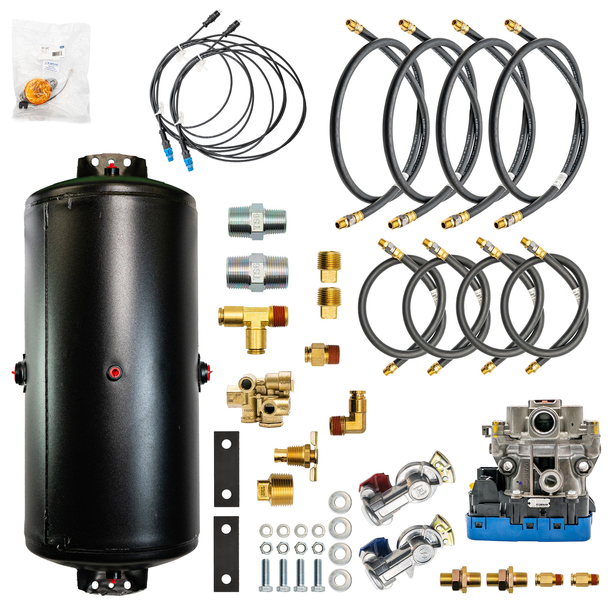 Bludot Straight Air ABS Trailer Brake Kit - 2S/1M – TA-7221