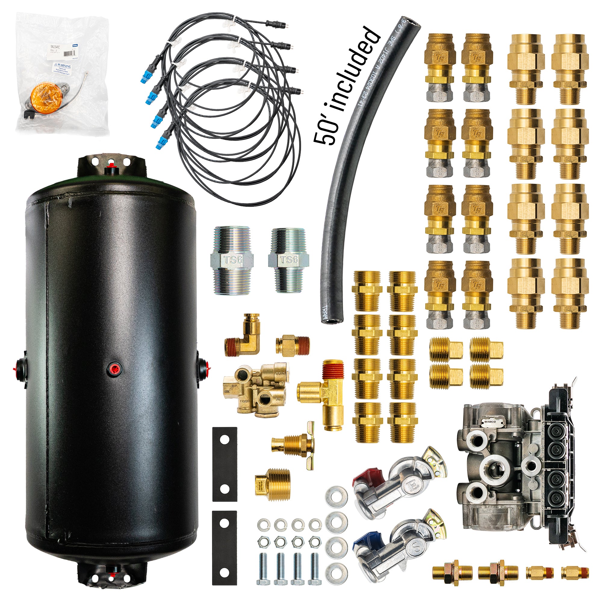 Bludot Straight Air ABS Trailer Brake Kit - 4S/2M – TA-7242B