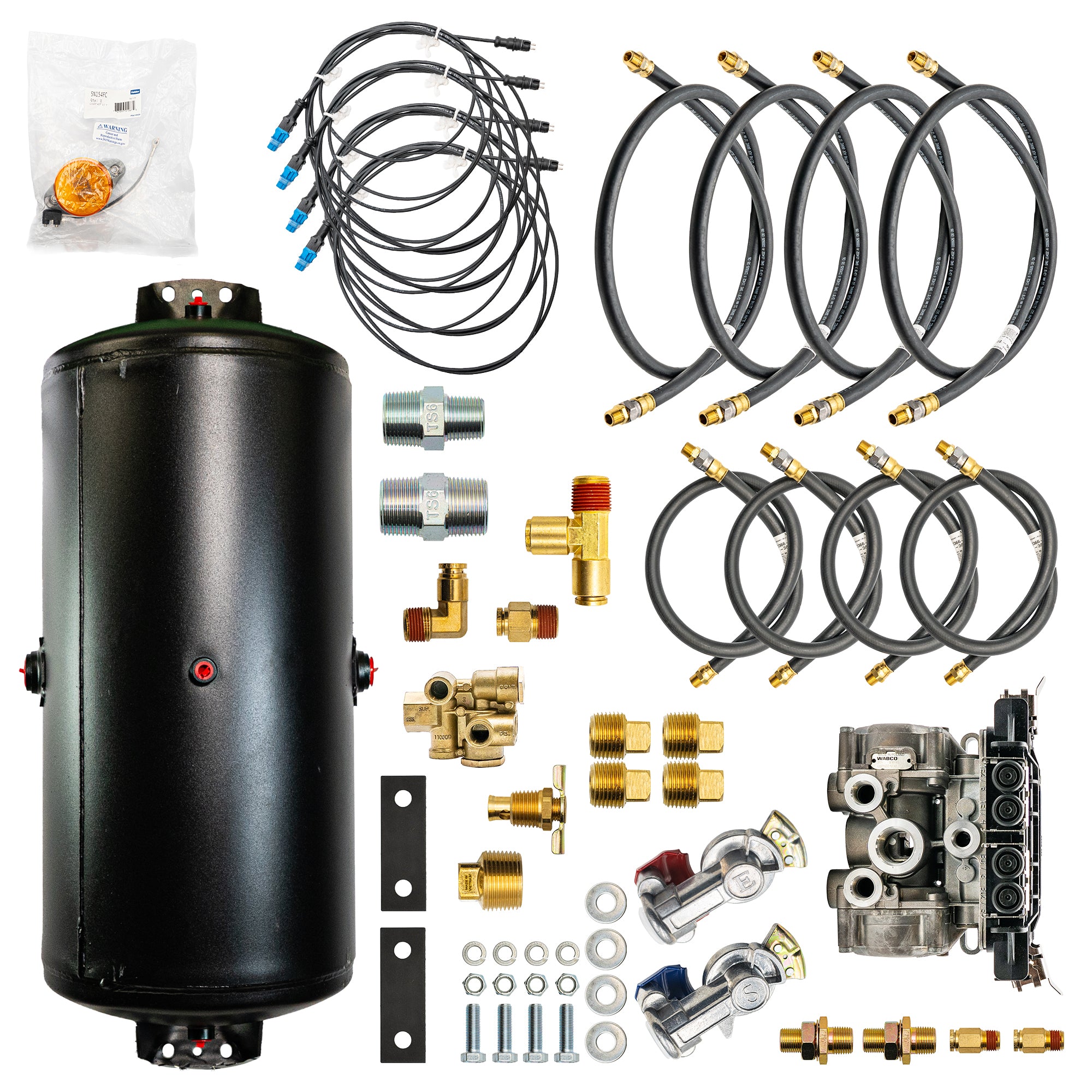 Bludot Straight Air ABS Trailer Brake Kit - 4S/2M – TA-7242