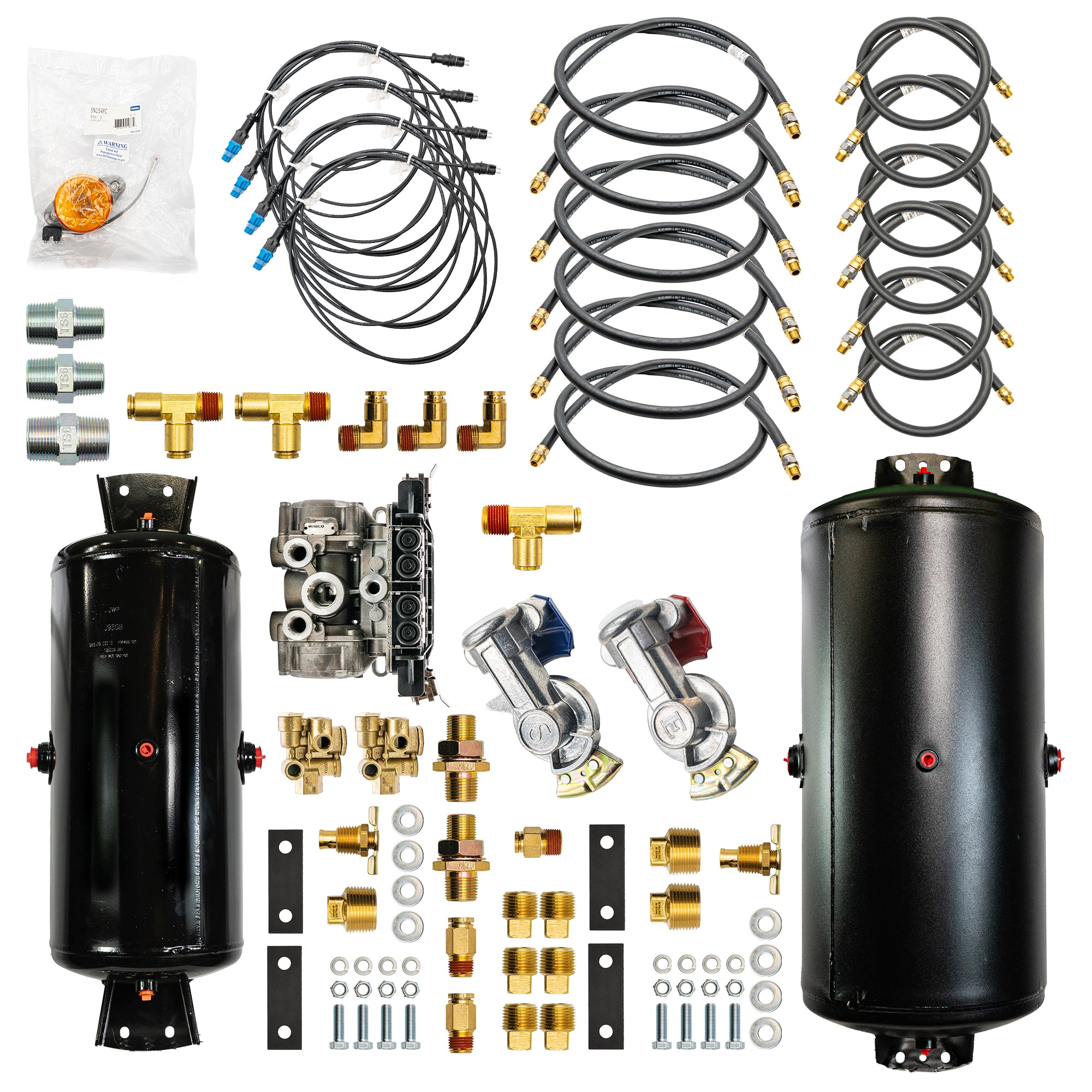 Bludot Straight Air ABS Trailer Brake Kit - 4S/2M Triple Axle – TA-7342
