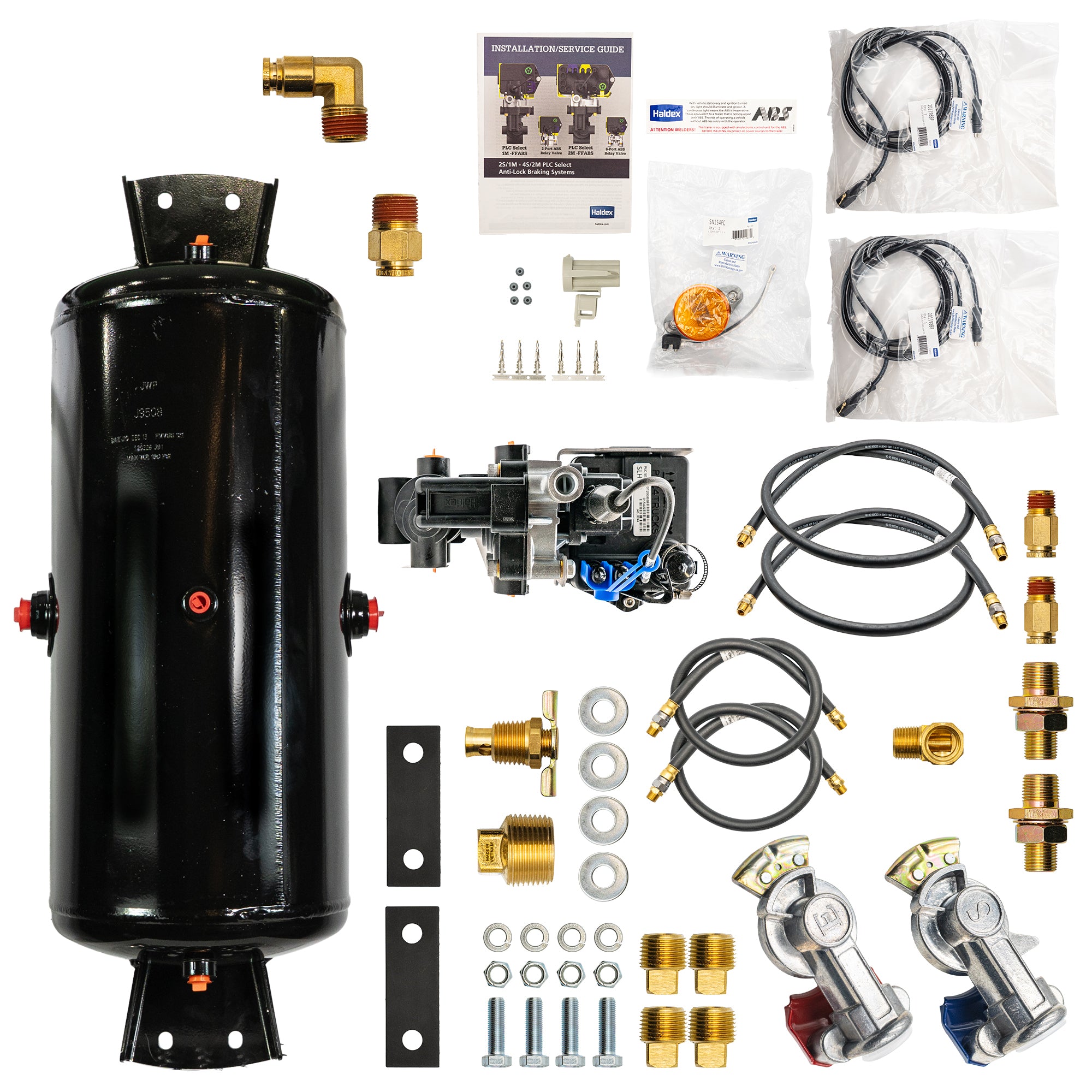 Bludot Straight Air ABS Trailer Brake Kit - 2S/1M – TA-8121