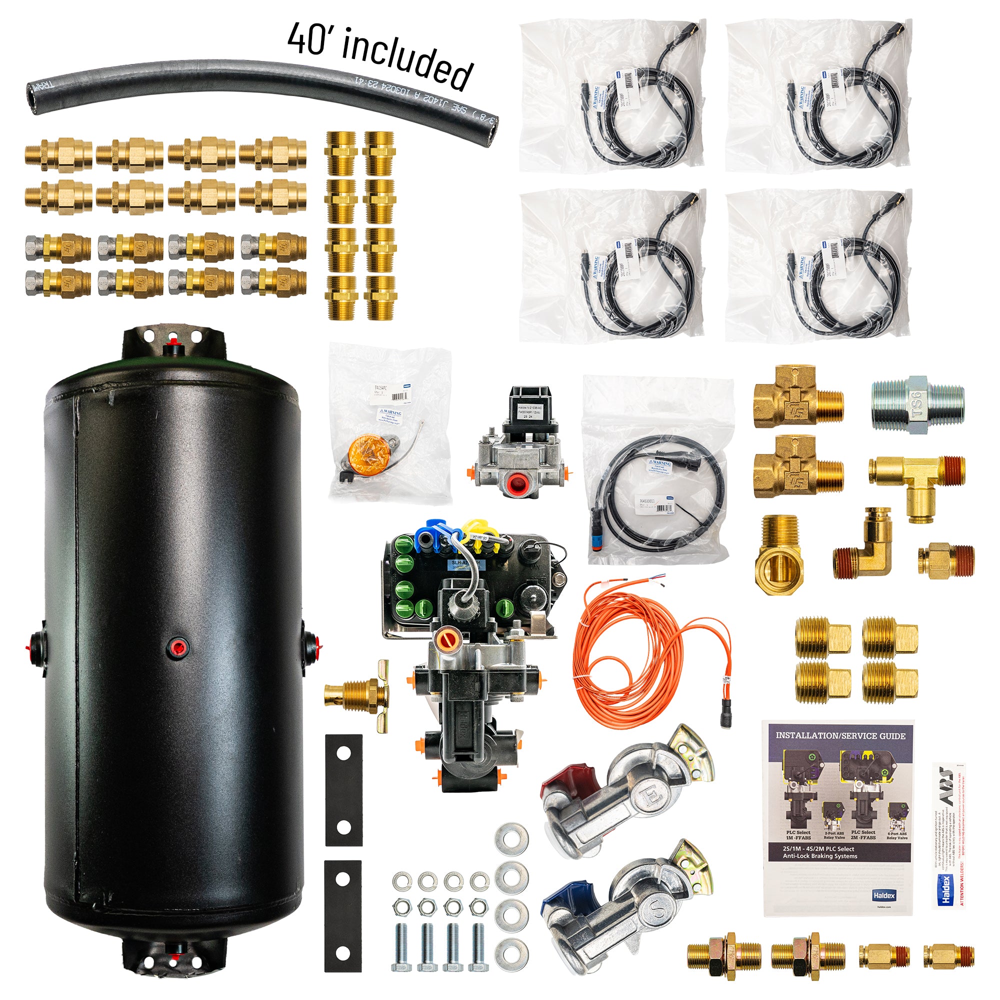 Bludot Straight Air ABS Trailer Brake Kit - 4S/2M – TA-8242B