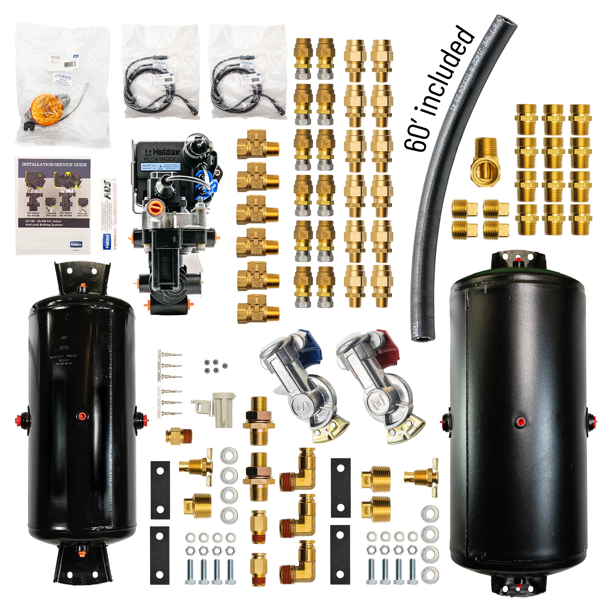 Bludot Straight Air ABS Trailer Brake Kit - 2S/1M – TA-8321B