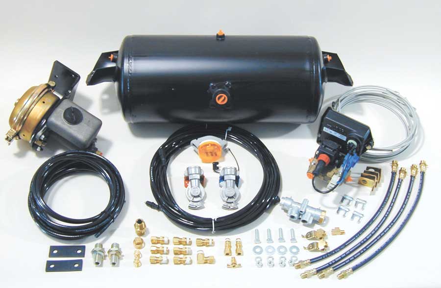 TH Series Air Over Hydraulic Trailer Kits – with ABS, Product Description