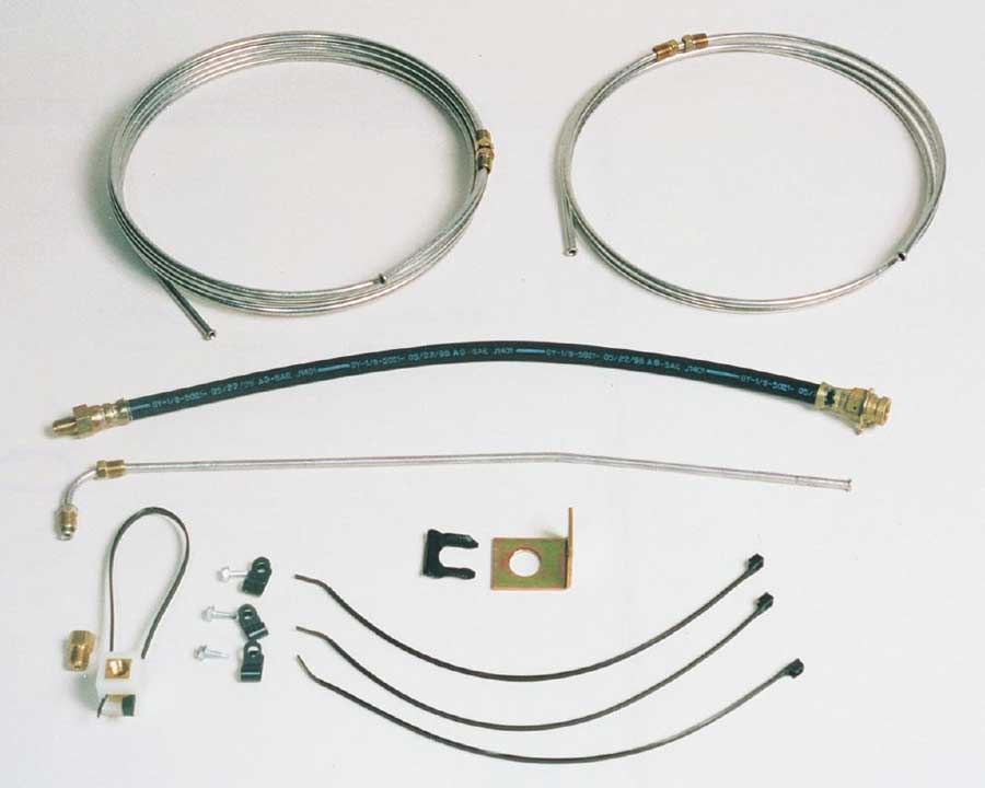 Bludot Manufacturing produces standard hydraulic brake link kits for trailers and other vehicles. Check out our line of products here.
